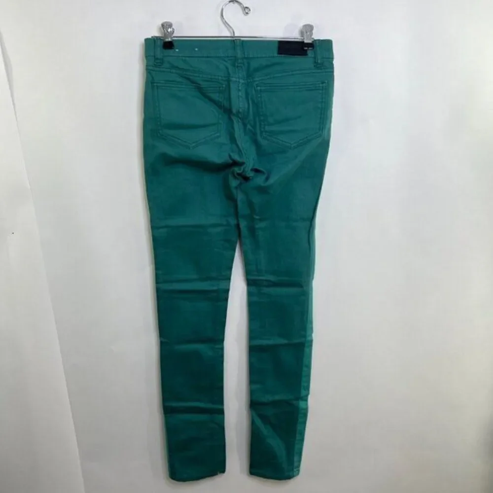 Kate Spade Saturday Jeans 24 x 32 Blue Green Skinny Two Tone Color‎ Block